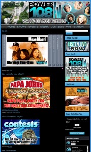 Hit Music Radio Station Web Design